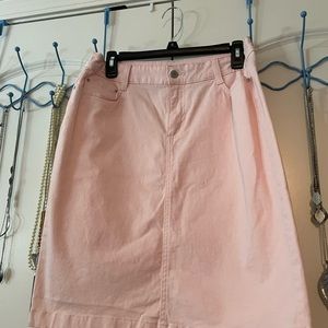 Charter Club light pink skirt-Size 6